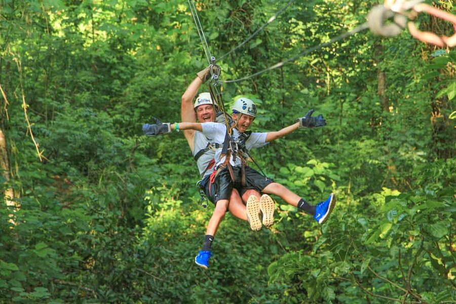 Punta Cana: Zip Line Adventure with Hotel Pickup - Eight zip lines, not just one quick ride