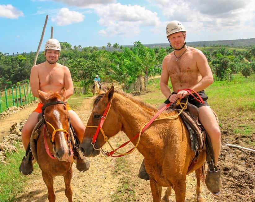 Punta Cana: Zipline, Buggy, Horseback Riding, and Lunch - Lunch from a wood-fired oven