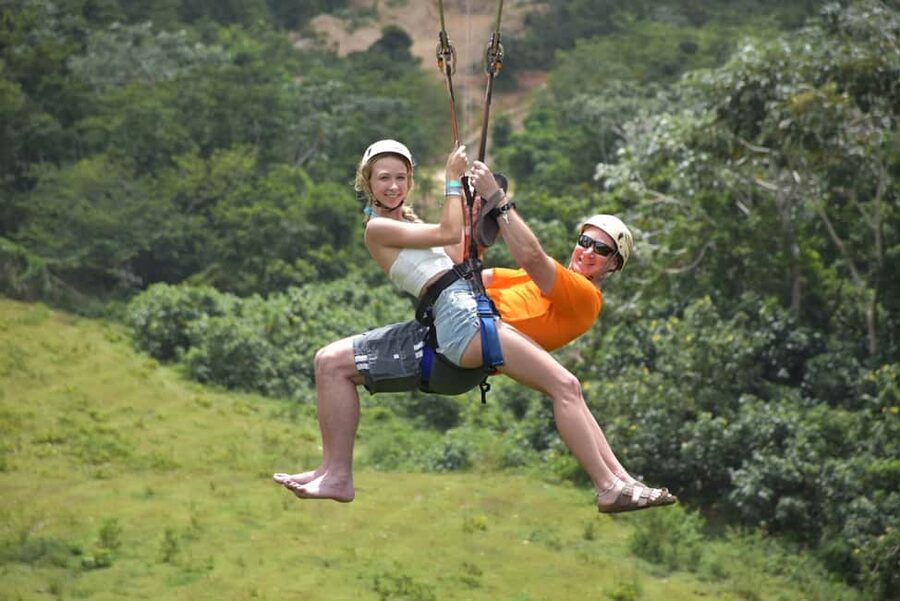 Punta Cana: Zipline, Chairlift, Buggy & Horse Ride Adventure - River time, safari, and Dominican culture
