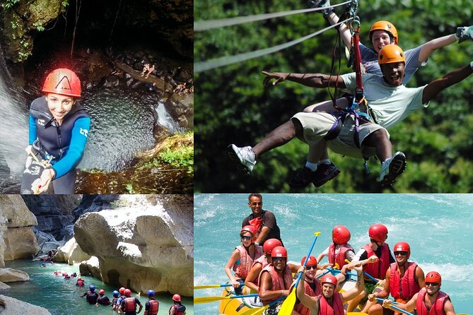 Rafting at Koprulu Canyon with Zipline Incl. Lunch f/Antalya - Canyoning through cold, clear water