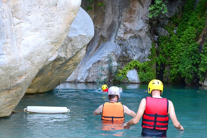 Rafting at Koprulu Canyon with Zipline Incl. Lunch f/Kemer - Canyoning through the rocky passage