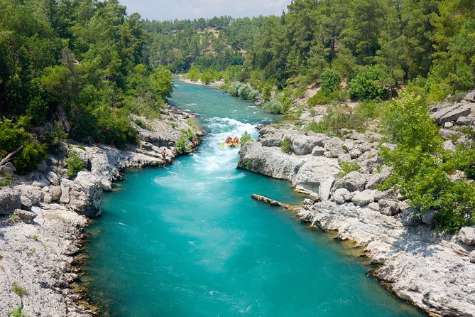 Rafting at Koprulu Canyon with Zipline Incl. Lunch f/Kemer - The Roman bridge adds more than scenery