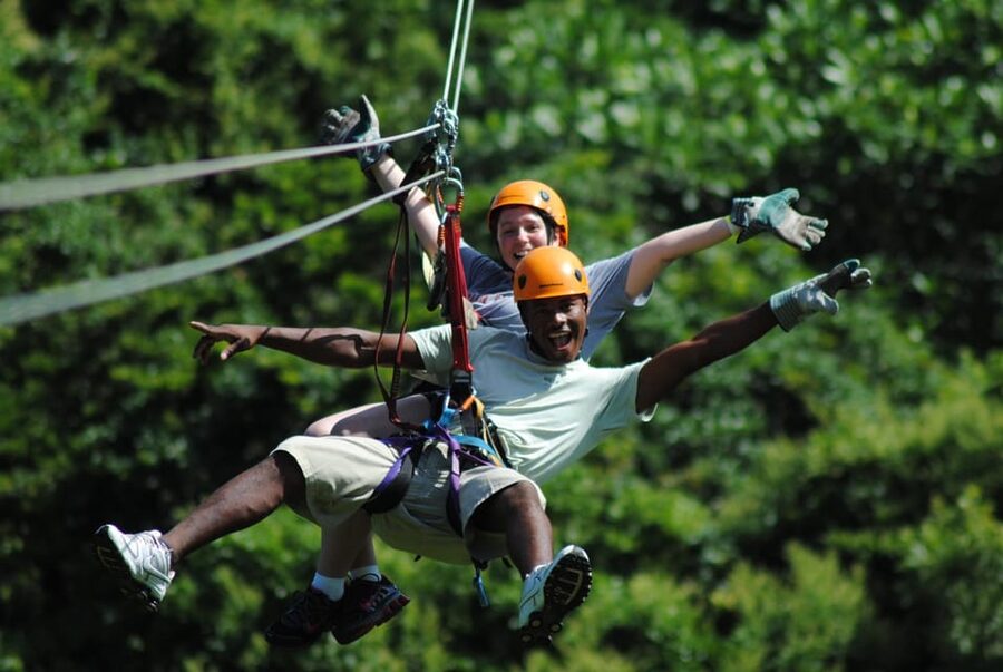 Rafting, Buggy or Quad, Zipline, Canyoning (4 in 1) Tour - Canyoning through the canyon