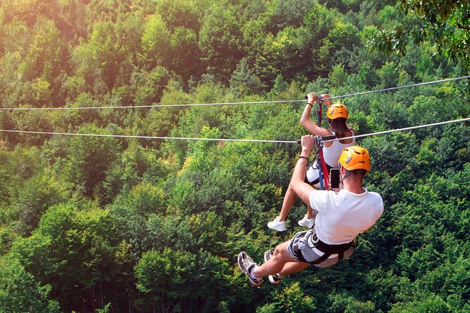 Rafting, Buggy Safari and Zipline in Köprülü Canyon Antalya - Buggy tracks through the forest