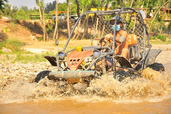 Rafting, Quad, Buggy and Zipline Combo from Alanya Side - Quad or buggy riding near the river