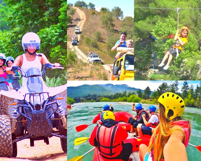 Rafting, Quad or Buggy Ride, Zipline, Jeep Tour Super Combo - Who should book this day?