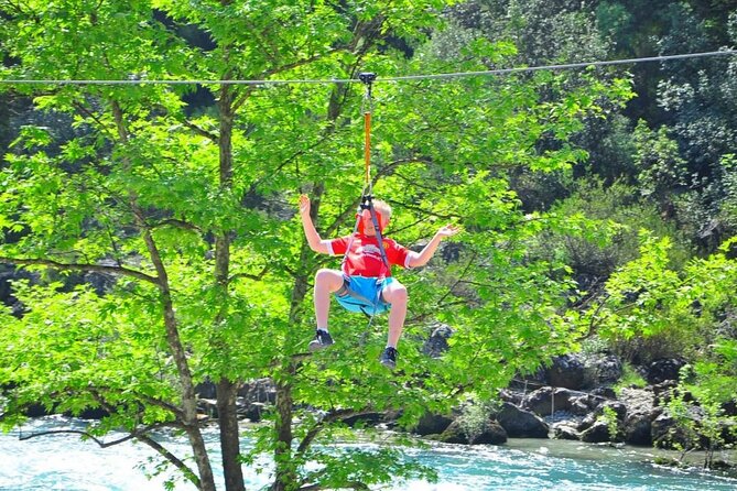Rafting, Quad Safari, & Zipline Combo Experience with Lunch - Rafting through Koprulu Canyon