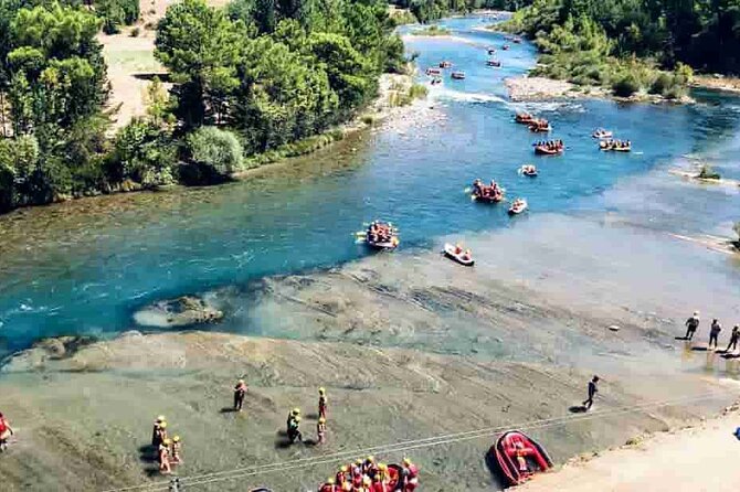 Rafting, Quad Safari, & Zipline Combo Experience with Lunch - The zipline over the canyon