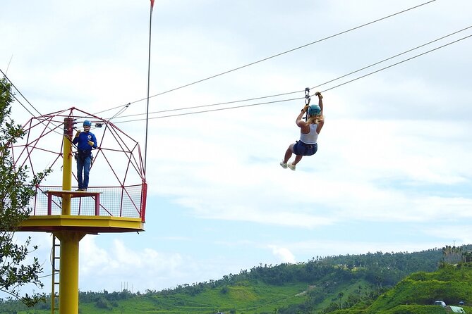 Rainforest Zipline in Foothills of the National Rainforest - How the guides shape the experience