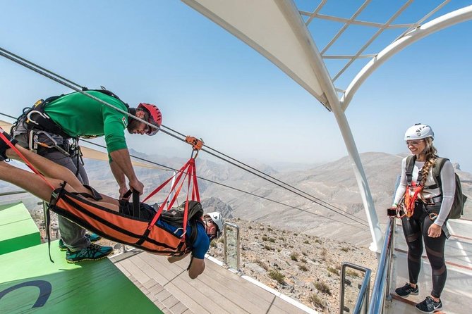 Ras Al Khaima's Jebel Jais Zipline (World's Longest) Tour - With Transfers - The 2.83-kilometer flight