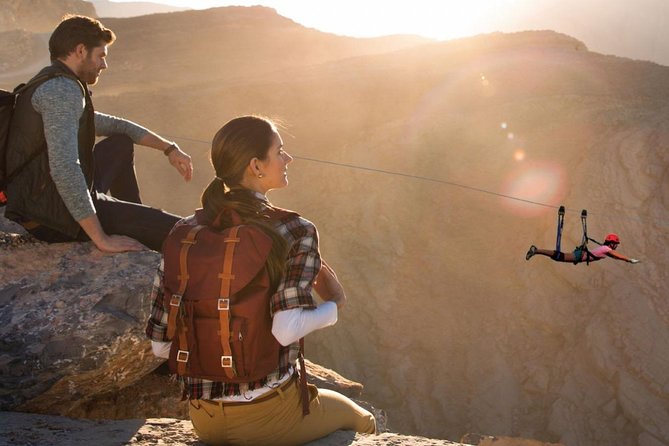Ras Al Khaima's Jebel Jais Zipline (World's Longest) Tour - With Transfers - At the Toroverde adventure center