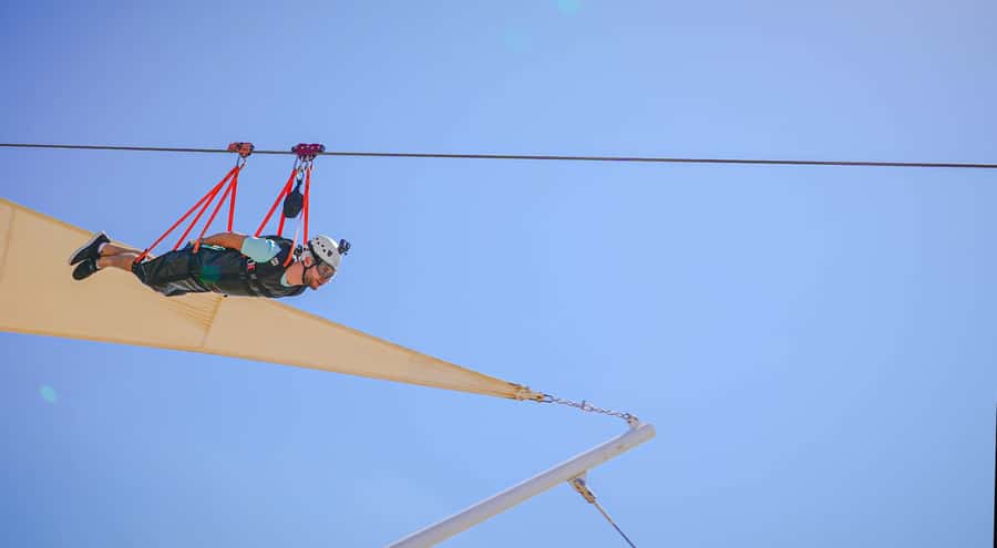 Ras al Khaimah: Jais Flight - World's Longest Zipline Ticket - The safety briefing and equipment fitting