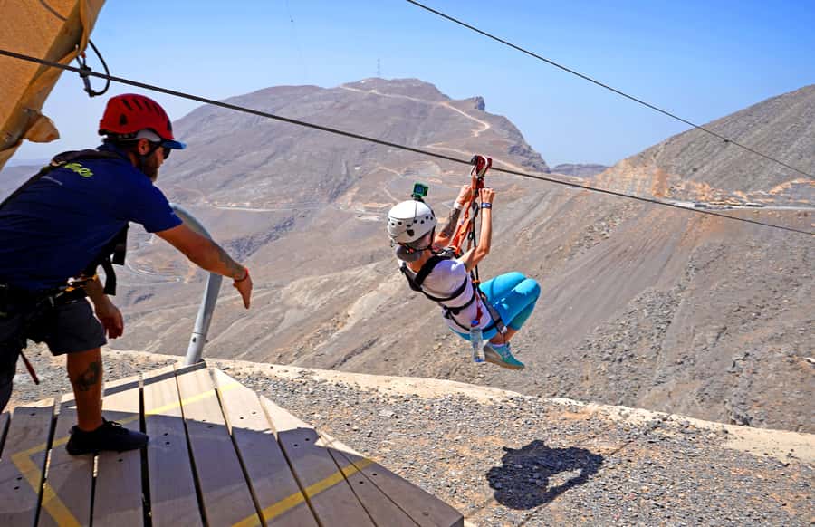 Ras al-Khaimah: Jais Sky Tour Zipline Adventure - Reaching Jais Adventure Center