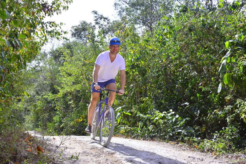 Rio Secreto Nature Reserve: Bicycle, Rappel & Ziplines Tour - From Cancún or Playa del Carmen to the Reserve