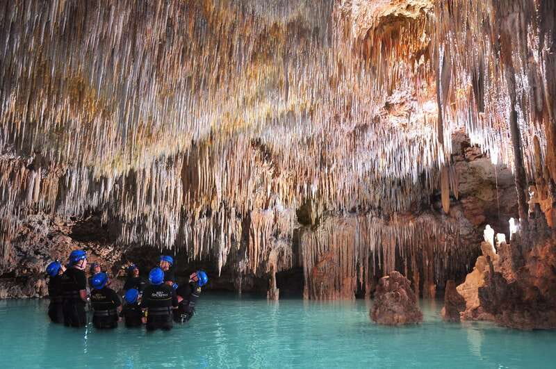 Rio Secreto Nature Reserve: Bicycle, Rappel & Ziplines Tour - Three Ziplines Among the Trees