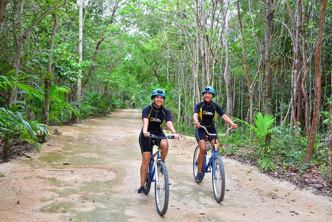 Rio Secreto Plus: Classic Tour, Bycicle, Rappel & Ziplines - Lunch, drinks, and the long finish