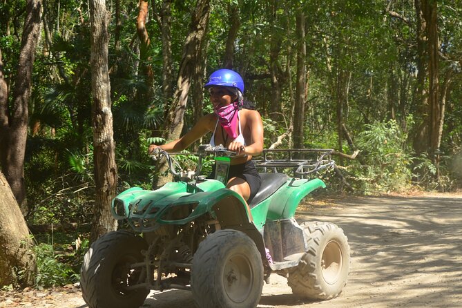 Riviera Maya Jungle Half-Day Tour: ATV, Ziplines, Cenote Swim, Rappel - Rappel down the wall