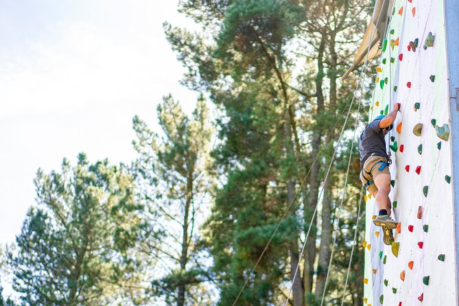 Rock Climb, Zipline and Mega Swing Experience - Group size, staffing and waiting time