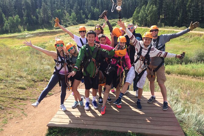 Rocky Mountain 4-Zipline Adventure on CO Longest and Fastest! - Four rides, one compact Rocky Mountain outing