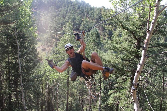 Rocky Mountain 6-Zipline Adventure on CO Longest and Fastest! - Six lines, six chances to settle in