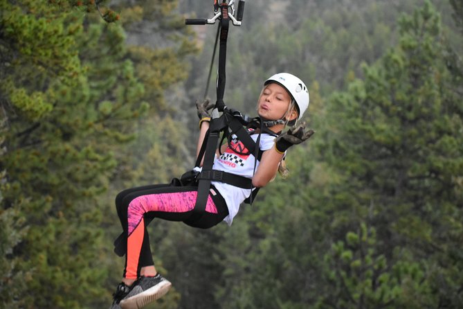 Rocky Mountain 6-Zipline Adventure on CO Longest and Fastest! - Safety training before the first ride
