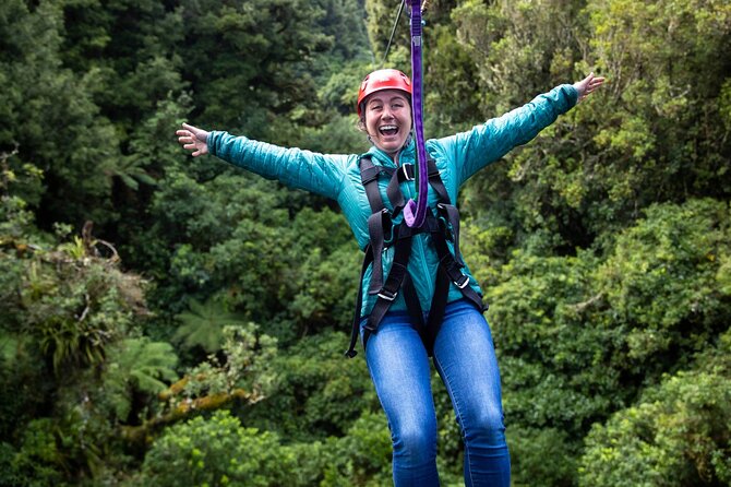 Rotorua’s Ultimate Zipline: 6 ziplines, 400 m Tandem, Cliff Walk - A forest visit with conservation built in