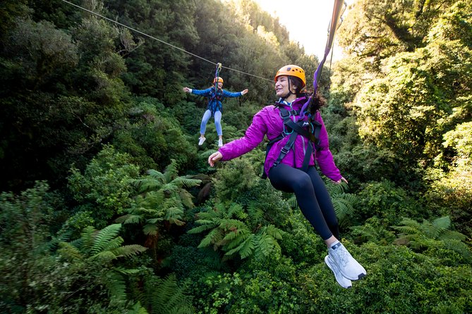 Rotorua’s Ultimate Zipline: 6 ziplines, 400 m Tandem, Cliff Walk - Booking details and cancellation advice
