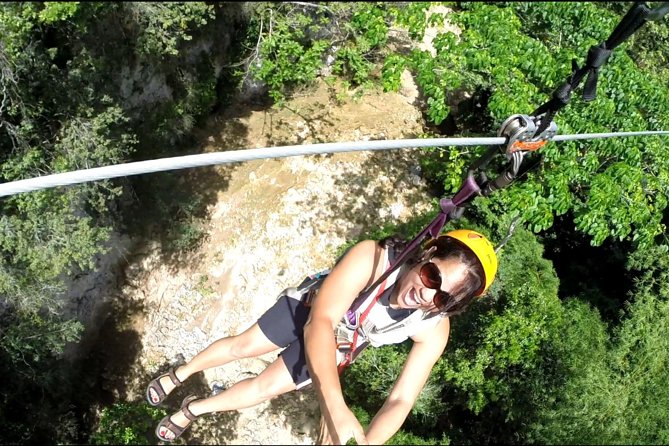 Samana Zip Line with Waterfalls & Culture Tasting - Twelve lines through the forest