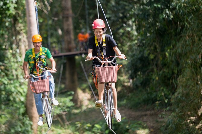 Samui Zipline Explore and Connect with Nature - The zipline runs and abseiling