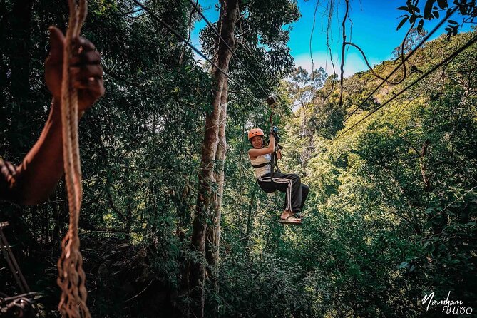 Samui Zipline FLY & Fun Tree Bridge Jungle Cafe & Waterfall - Key points at a glance