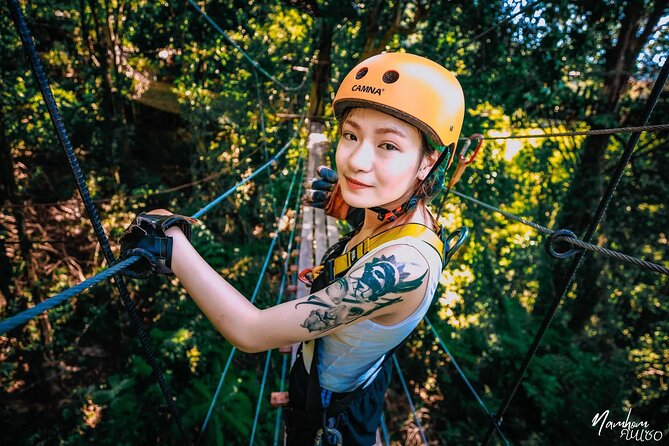 Samui Zipline FLY & Fun Tree Bridge Jungle Cafe & Waterfall - The jungle cafe and waiting time
