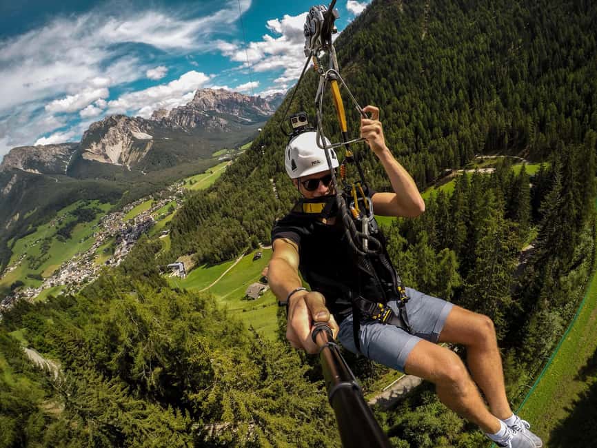 San Vigilio di Marebbe: Europe's Longest Zipline - Starting at Strada Valiares and the Pedagà Check-In