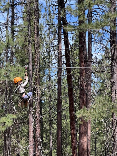 Sasquatch Hollow: Kids' Zipline Adventure - Tackling the Rolling Rapids Challenge