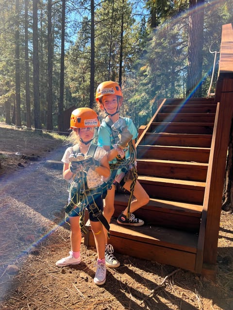 Sasquatch Hollow: Kids' Zipline Adventure - Finding a way through the Spider Web