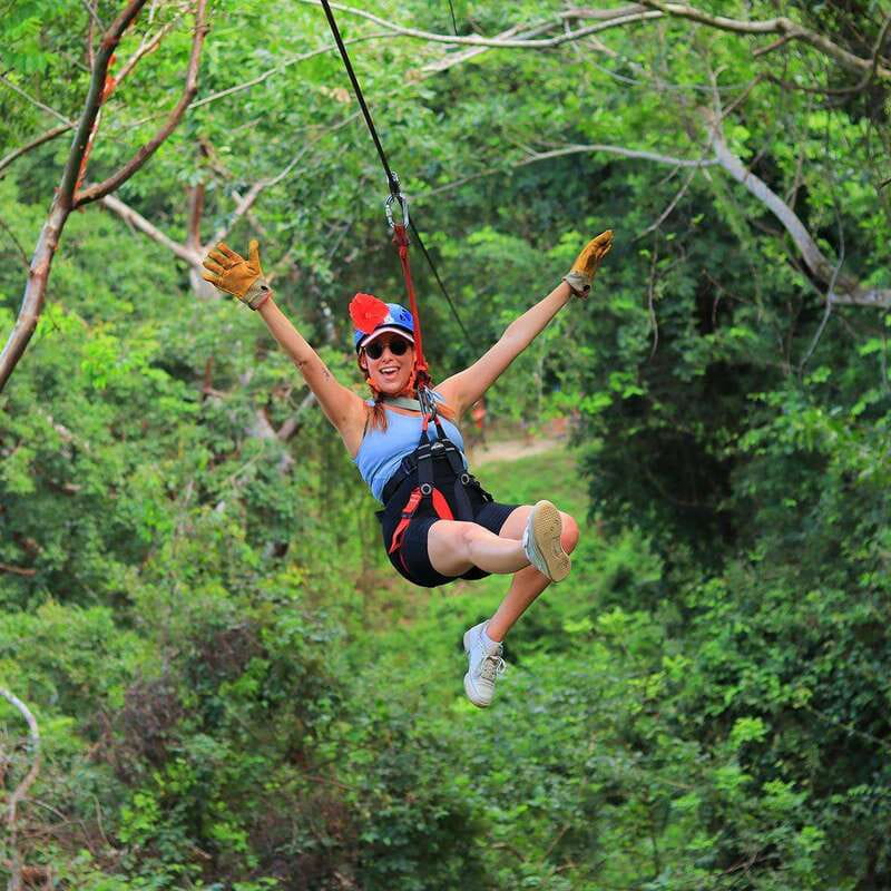 Sayulita: Canopy Tours & Zip-line Adventure - The tequila tasting and pool finish