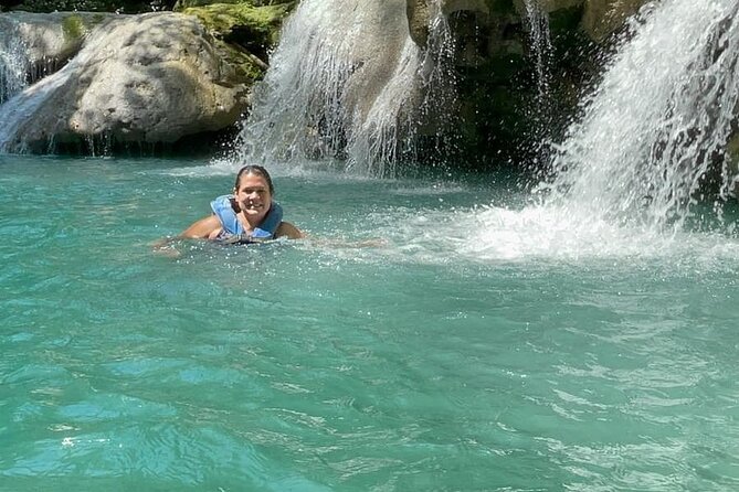 Secret Falls Blue Hole And zipline Adventure from Ocho Rios - A Jamaican jerk lunch stop, with food paid separately