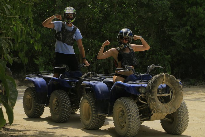 Selvatica Adventure Park ATV and Ziplines in Cancun and Riviera Maya - Rope course and parachute-style drop