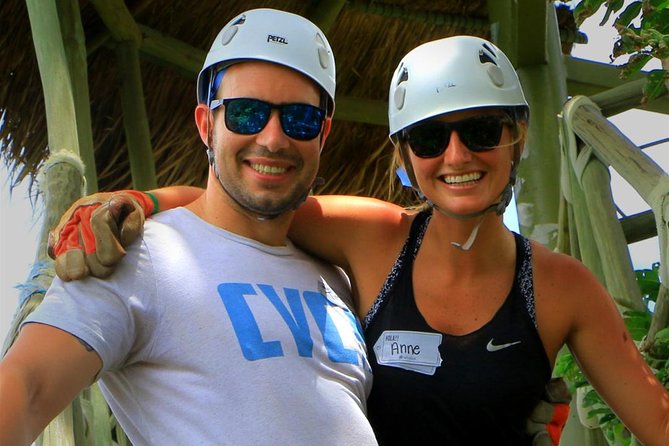 Selvatica Adventure Park: Ziplines and Cenote Tour from Cancun and Riviera Maya - Getting fitted and ready at Selvatica