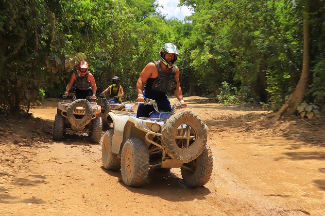 Selvatica Park Ziplines, Cenote, and ATV Tour From Cancun and Riviera Maya - Testing your balance on the Skywalk