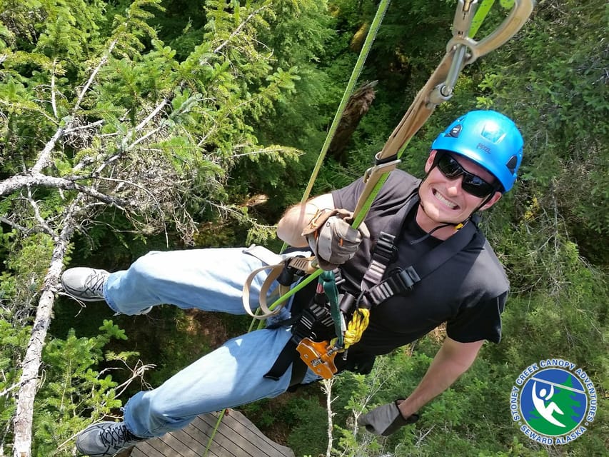 Seward: Stoney Creek Canopy Tour with Zipline - What $179 buys you