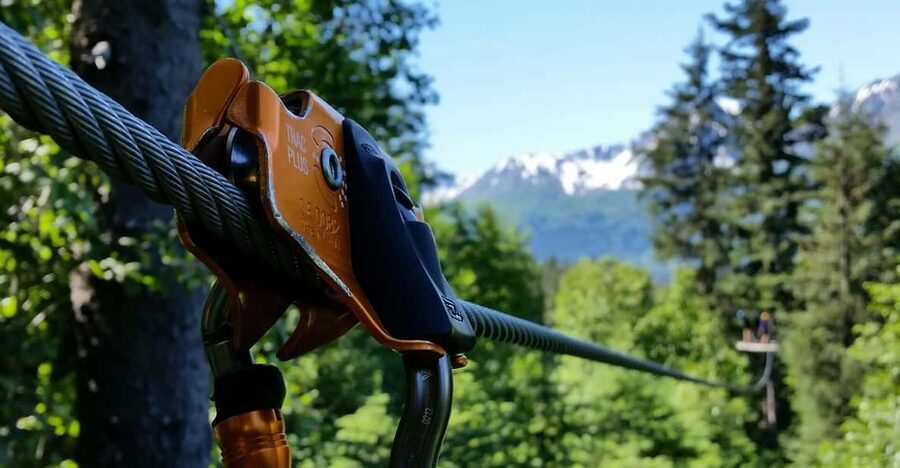 Seward: Stoney Creek Canopy Tour with Zipline - Ground school before the first zipline