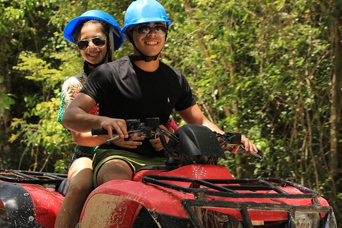 Shared ATV, Zipline, and Cenote Adventure from Playa del Carmen - Three jungle activities in about four hours
