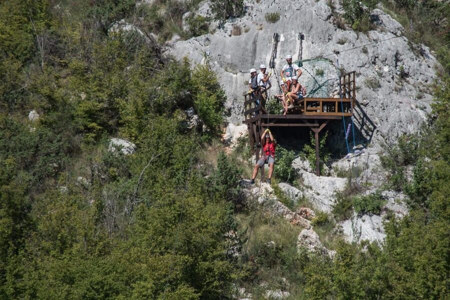 Šibenik : Zipline Šibenik - Čikola Canyon - Weather and meeting details you should not skip