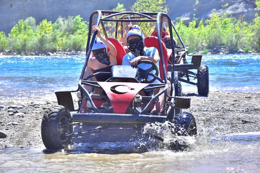 Side/Antalya: Jeep, Buggy, Rafting & Zipline Tour with lunch - The safety briefing sets the tone