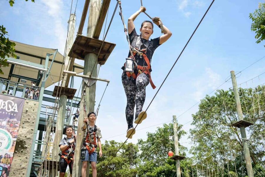 Singapore: Mega Adventure Zipline - What to bring and what to expect on arrival