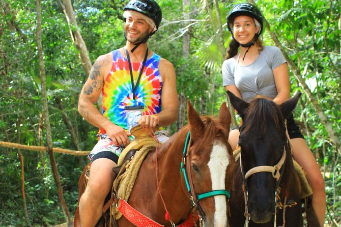 Single ATV, Horseback Riding, Ziplines and Cenote Swim - Lunch, water, and the menu question