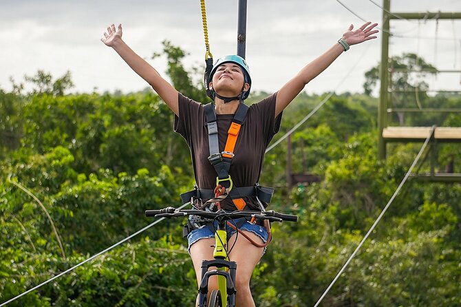 Sky Trail: Sky Bike, Tarzania, Bungee Swing & Zip Line with lunch - Lunch, water, and the practical side of the day