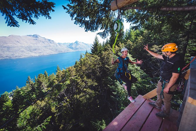 Small-Group Zipline Adventure in Queenstown - The views from forest level