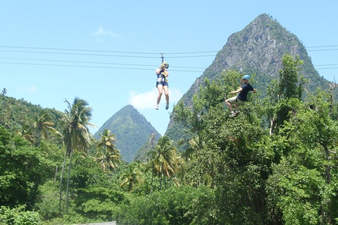 Soufriere Catamaran Excursion with Zip Lining from Castries - Lunch, drinks, and the value of the package