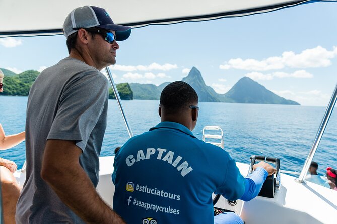 Soufriere Catamaran Excursion with Zip Lining from Castries - Snorkeling stops and time on the catamaran